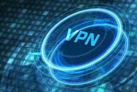 VPN secure connection visualization